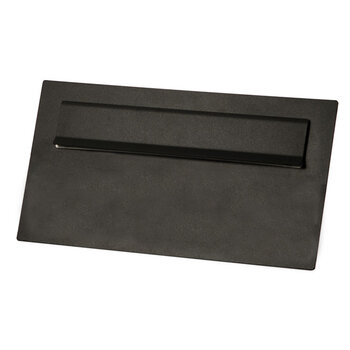 Briefplaat  XL Rome Zwart