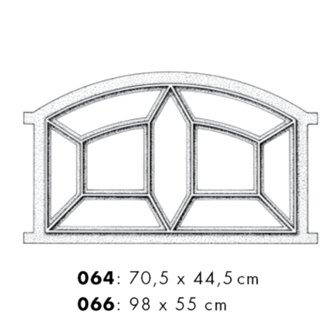 KempiQ Stalraam enkel glas model 2 maat 70.5x44.5cm vast model