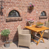 KempiQ Stalraam enkel glas model 6 maat 39.5x23 cm vast model