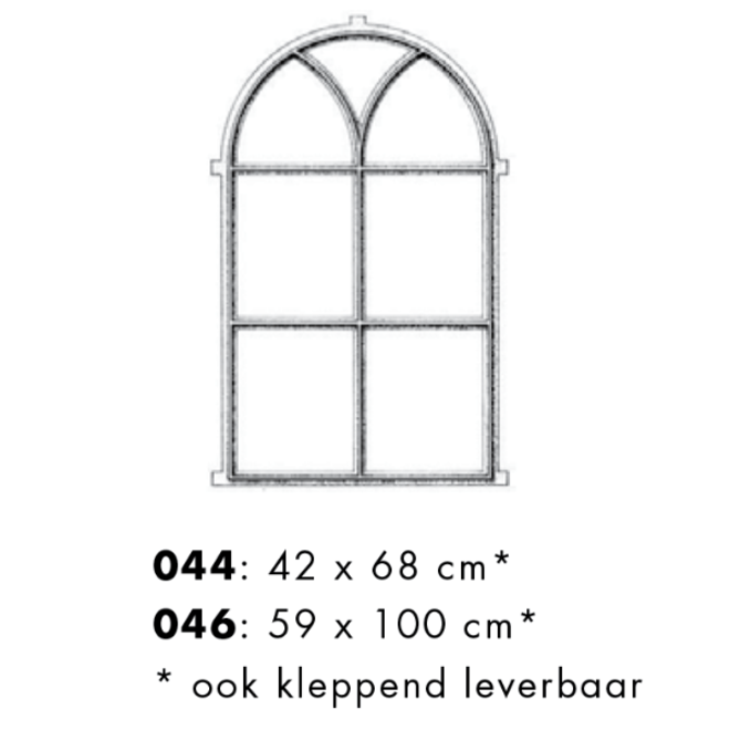 KempiQ Stalraam model enkel glas model 7 maat 42x68 cm vast model