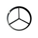 KempiQ Stalen raam rond Ø50cm dubbel glas, vast model thermisch onderbroken