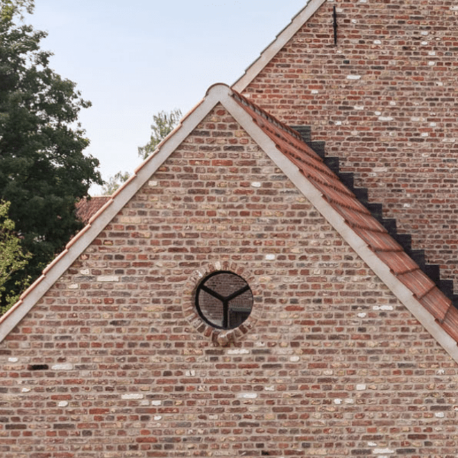 KempiQ Stalen raam rond Ø50cm dubbel glas, vast model thermisch onderbroken