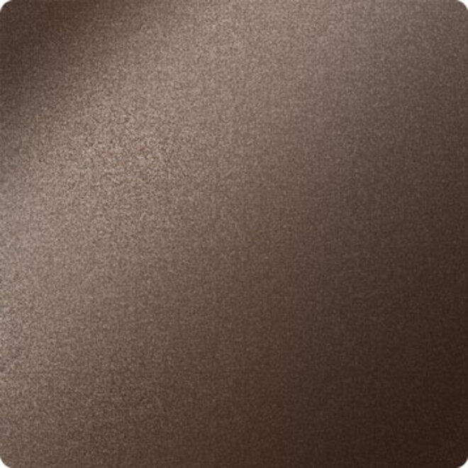 Ten Hulscher Toiletbeslag rond Bronze blend 50x8mm stift 8mm