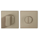 Ten Hulscher Toiletbeslag Champagne Blend vierkant 50x50x8mm stift 8mm