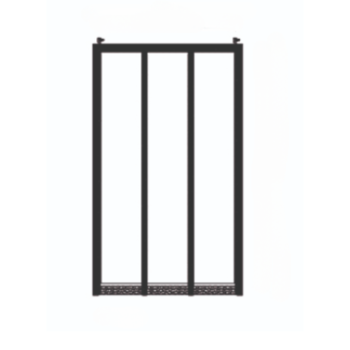 Stalen dakraam HR++ 100x82 cm model 4 incl. uitzetijzer Stalen dakraam HR++ 100x82 cm model 4 incl. uitzetijzer