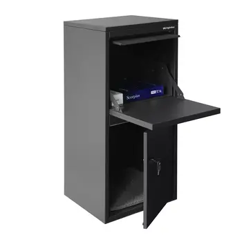 Inbouw pakket brievenbus vooruitname Zwart