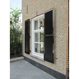 KempiQ Massief hardhouten louvre luik op maat type Walik