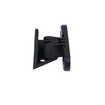 Set luikvastzetters klein, zwart Set luikvastzetters klein, zwart