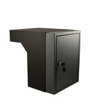 KempiQ Brievenbus inbouwkast Antraciet 55 - 68 cm incl. slot