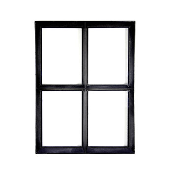 Stalraam gevelraam vast dubbel glas B30xH40 cm thermisch onderbroken Stalraam gevelraam vast dubbel glas B30xH40 cm thermisch onderbroken