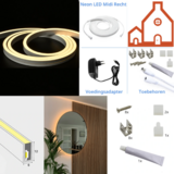 KempiQ Led strip voor verlichting paalmuts 3 meter