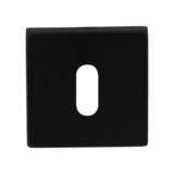 Ten Hulscher Sleutelrozet vierkant 50x8mm Zwart