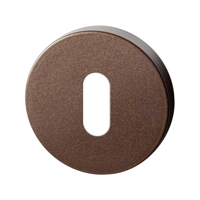 Ten Hulscher Sleutelrozet rond 50x8mm Bronze blend