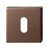 Ten Hulscher Sleutelrozet vierkant 50x50x8mm Bronze blend