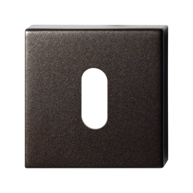 Ten Hulscher Sleutelrozet vierkant 50x8mm Dark blend