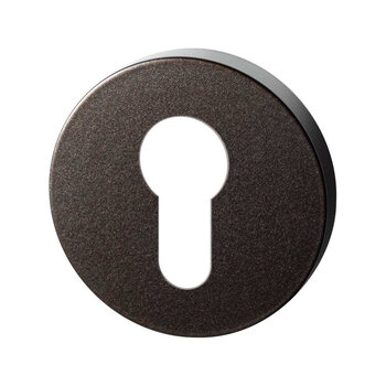 Cilinderrozet rond 50x8mm Dark blend Cilinderrozet rond 50x8mm Dark blend