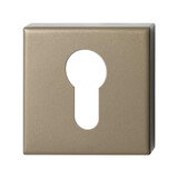 Ten Hulscher Cilinderrozet vierkant 50x50x8mm Champagne blend