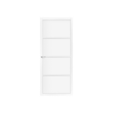 Skantrae Skantrae binnendeur stomp blank glas SSL 4054 wit gegrond