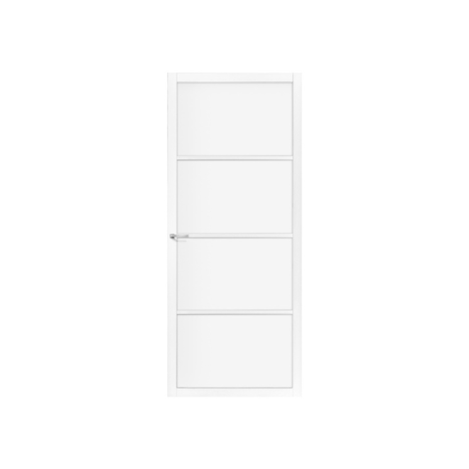 Skantrae Skantrae binnendeur stomp blank glas SSL 4054 wit gegrond