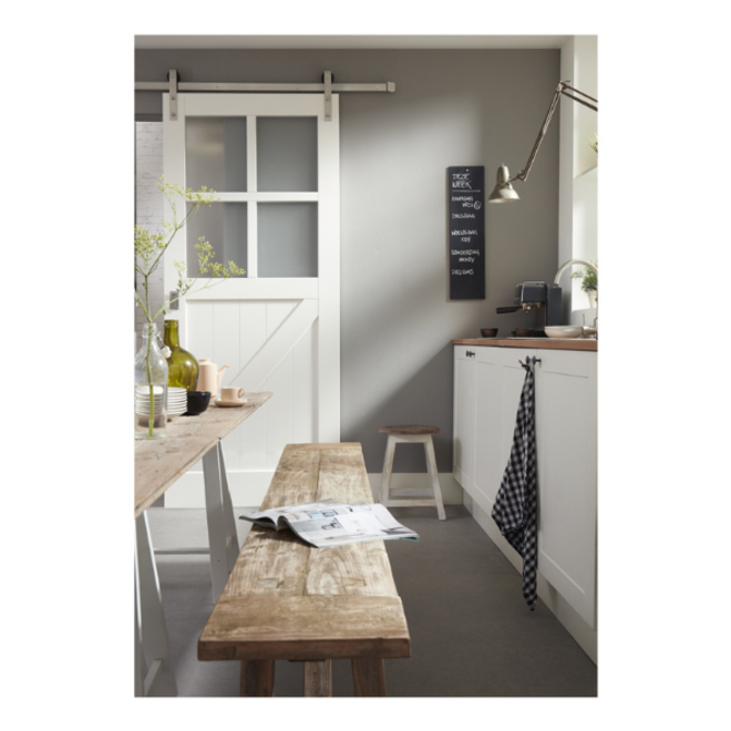 Skantrae Tijdloze binnendeur SK9 stomp Cottage  wit voorgelakt