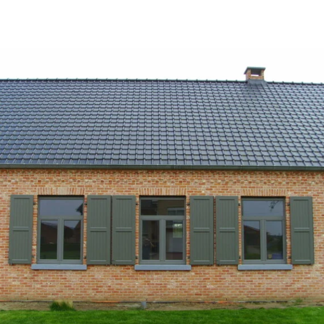 KempiQ Massief hardhouten luiken op maat type Bladel