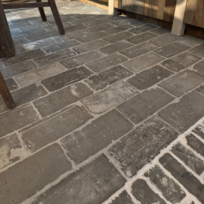 KempiQ Oude blauwe plavuizen parfeuilles  23 x 11,5 cm per m2