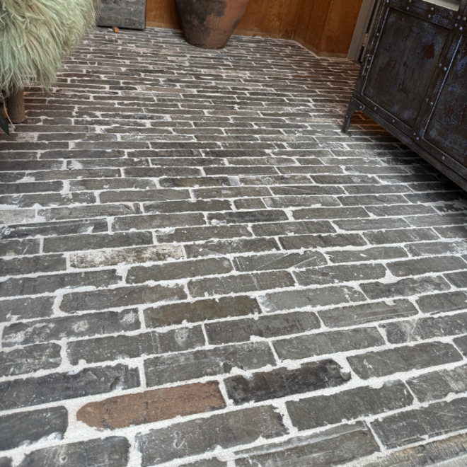 KempiQ Oude blauwe Waaltjes  22,5 x 4,8 cm per m2