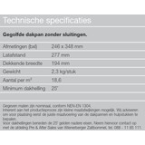 Wienerberger Dakpan Oude Holle 451 vieilli rood per pallet