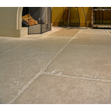 KempiQ Dallenvloer "Calcaire Gris" geborsteld 40/50 cm breed per m2
