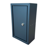 KempiQ Inbouwkast met slot antraciet 115mm voor technische ruimte