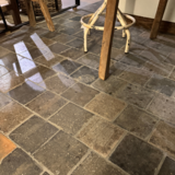 KempiQ Oude gesmoorde estrikken blauw grijs bruin genuanceerd 20x20cm per m2