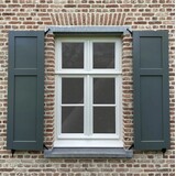 KempiQ Massief hardhouten paneel luiken  type Westerloo