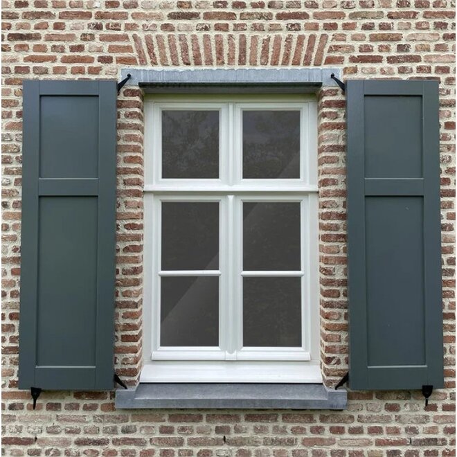 KempiQ Massief hardhouten paneel luiken  type Westerloo