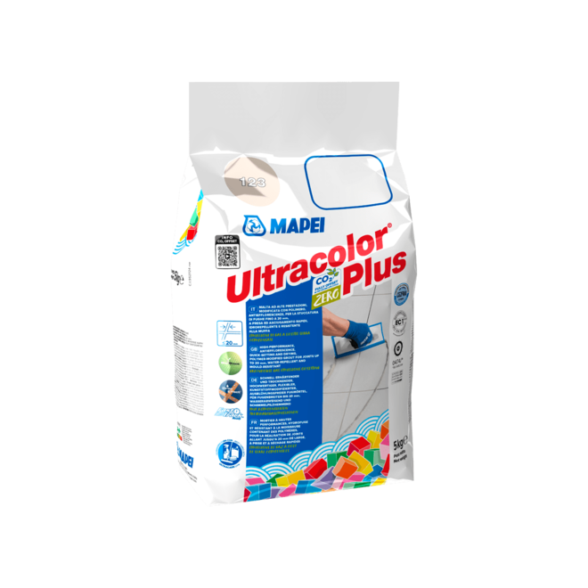 Mapei Ultracolor Plus voegmiddel Beige kleurnummer 132 zak 5 kg