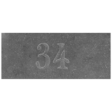 KempiQ Belgische Arduin hardsteen naamplaat met gravure geschuurd