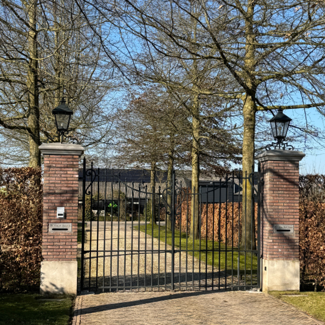 KempiQ Belgisch hardstenen inbouw brievenbus model 2