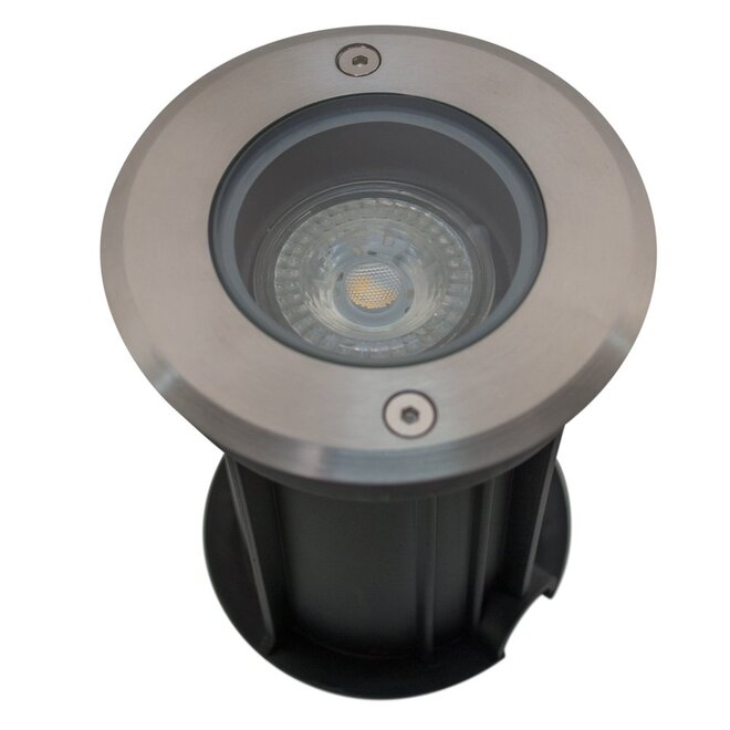 KempiQ Grondspot Roty metaal rond Ø 11 cm