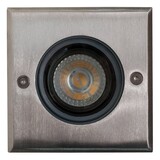 KempiQ Grondspot Roty metaal vierkant 11 cm