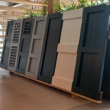 KempiQ Massief hardhouten louvre luik op maat type Walik