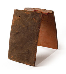 Retro vlakke tegelpannen 