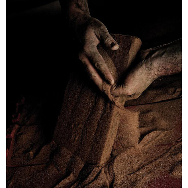 KempiQ Tegelpan retro look kleur rood bezand verouderd