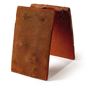 Tegelpan verweerd retro look genuanceerde kleur