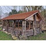 KempiQ Tegelpan retro look kleur rood bezand verouderd