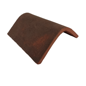 Verouderde hoekige nokvorst vintage look