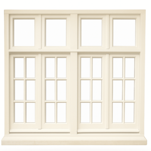 Kempisch kozijn met opplakroedes model 3