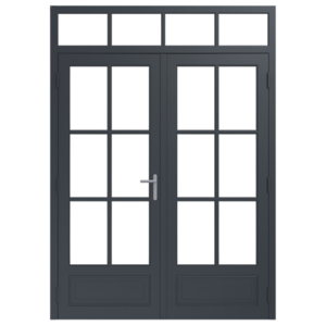 Kempisch kozijn met dubbele tuindeur model 12
