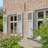 KempiQ Massief hardhouten paneel-louvre luiken op maat type Herentals