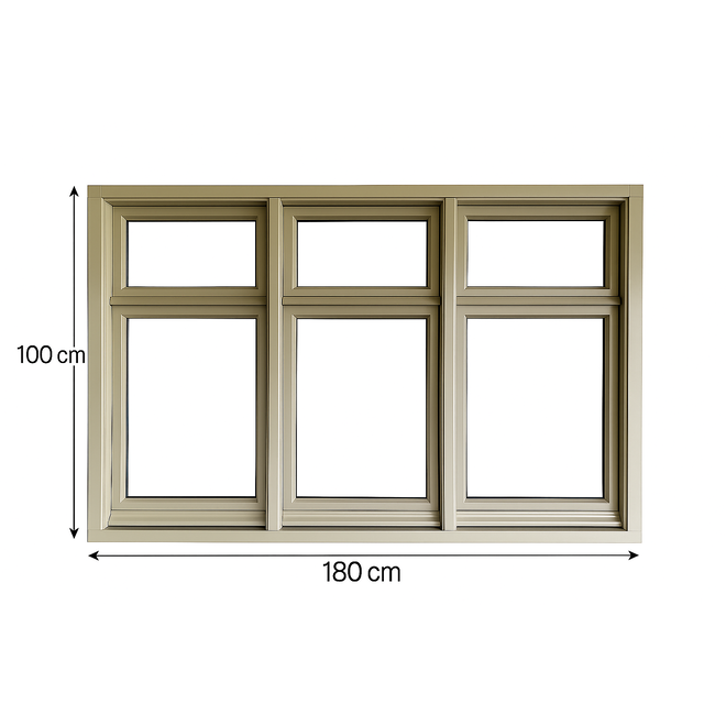 KempiQ KempiQ raamkozijn Essence 6 vaks type 8 | 2198 x 1400 mm