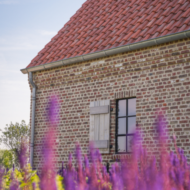 KempiQ Zwart stalen raam openslaand dubbel glas B55 x H100 cm