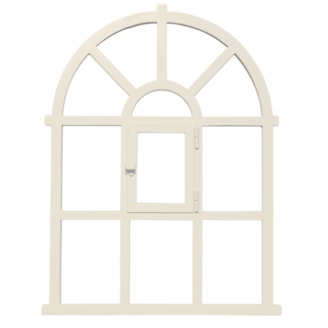 KempiQ Stalraam enkel glas model 8 maat 67x93.5 cm opengaand model